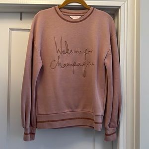 Ted Baker London PinkTed Says Relax Collection Athleisure Sweater Sweatshirt 0